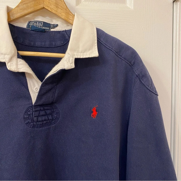 Polo by Ralph Lauren Rugby Shirt Men’s XXL - Picture 2 of 10